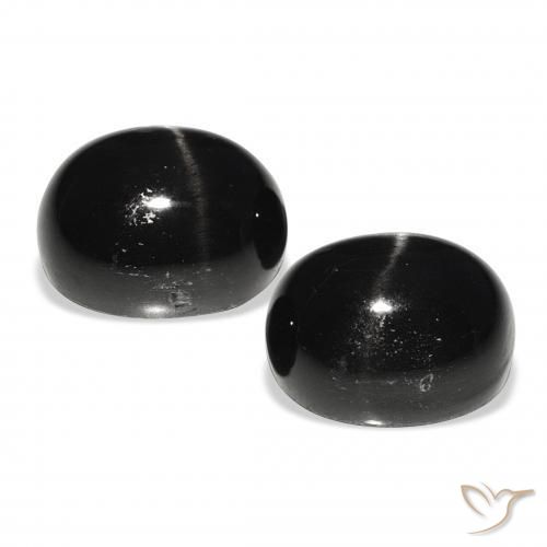 Shop natural 12.53ct Noire Diopside étoilé gems, ovale, from Inde at GemSelect. In stock, global shipping!