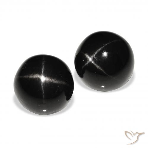 Shop natural 6.77ct Noire Diopside étoilé gems, Tour, from Inde at GemSelect. In stock, global shipping!