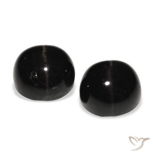 Shop natural 6.77ct Noire Diopside étoilé gems, Tour, from Inde at GemSelect. In stock, global shipping!