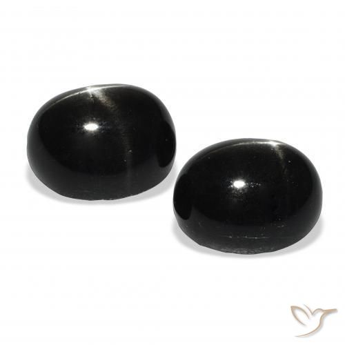 Shop natural 12.04ct Noire Diopside étoilé gems, ovale, from Inde at GemSelect. In stock, global shipping!