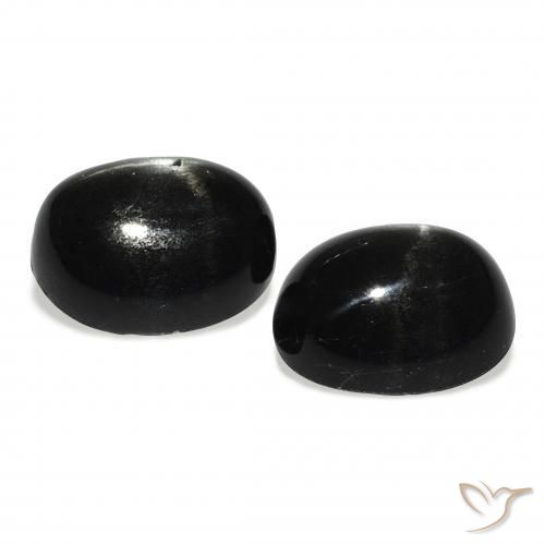 Shop natural 9.92ct Noire Diopside étoilé gems, ovale, from Inde at GemSelect. In stock, global shipping!