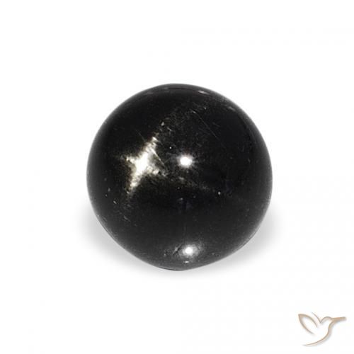 Diopside étoilé Noire naturelle Tour, 1.66 ct, Opaque