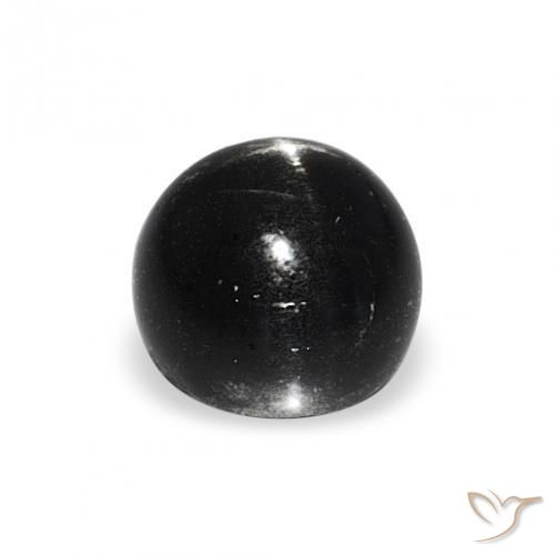 Diopside étoilé Noire naturelle Tour, 1.66 ct, Opaque
