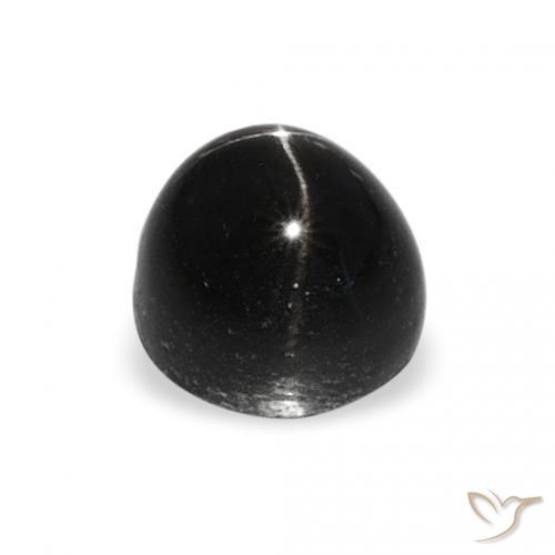 Diopside étoilé Noire naturelle Tour, 1.78 ct, Opaque