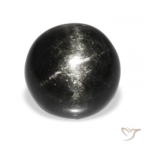 9.82ct Noire Diopside étoilé, Tour, Opaque
