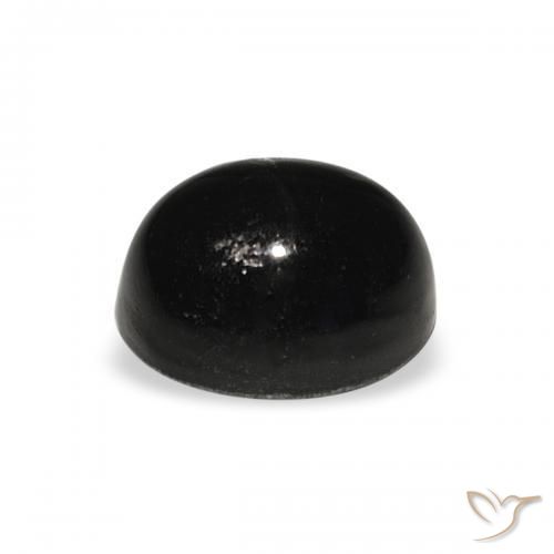 Diopside étoilé Noire naturelle ovale, 2.28 ct, Opaque