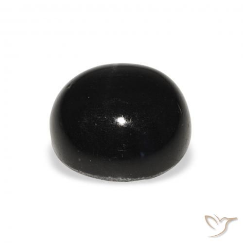 Diopside étoilé Noire naturelle Tour, 7.54 ct, Opaque