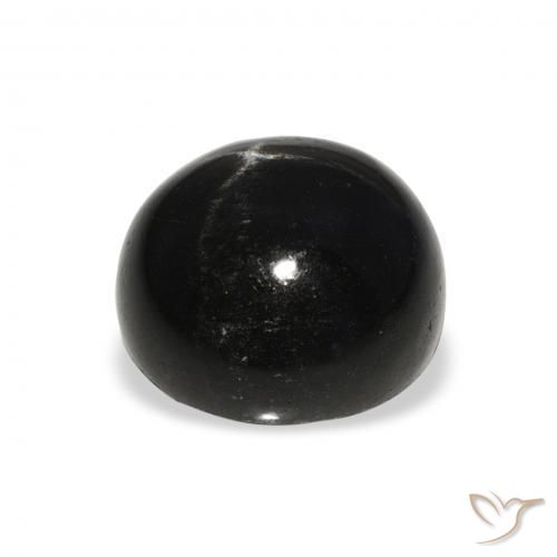 Diopside étoilé Noire naturelle Tour, 7.94 ct, Opaque