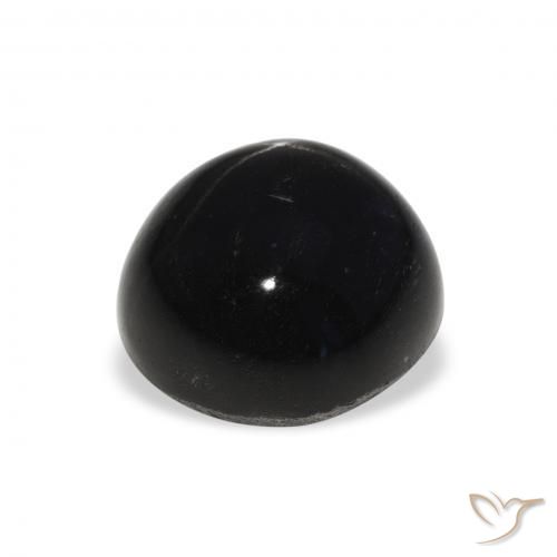 Diopside étoilé Noire naturelle Tour, 7.35 ct, Opaque