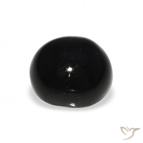 Diopside étoilé Noire naturelle Tour, 4.27 ct, Opaque