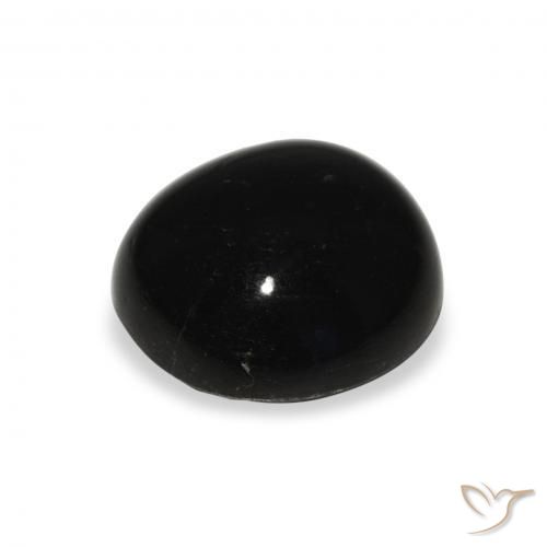Diopside étoilé Noire naturelle Tour, 6.00 ct, Opaque