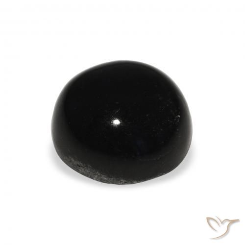 Diopside étoilé Noire naturelle Tour, 7.07 ct, Opaque