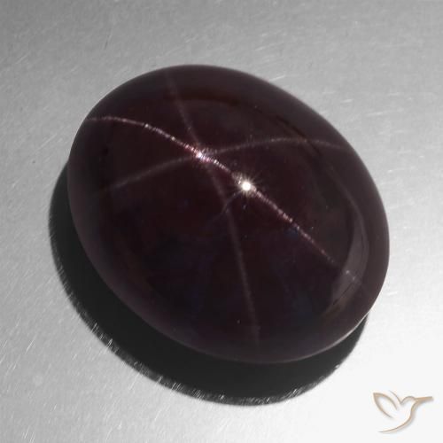 71.96ct Naturel Rouge acajou Grenat étoilé, ovale, Opaque