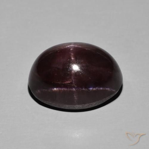 Grenat Étoilé Rouge foncé naturelle Coupe ovale, 17.64 ct, Opaque