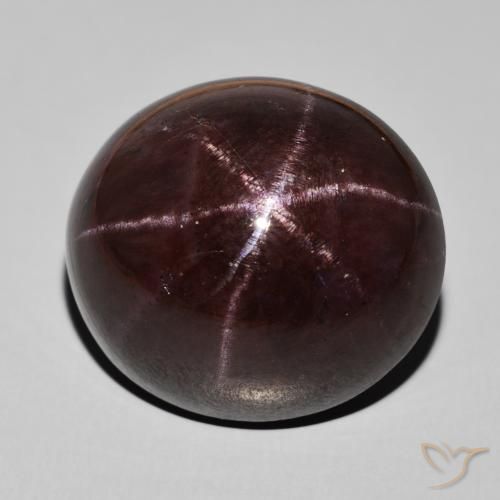 51.55ct Naturel Rouge acajou Grenat étoilé, ovale, Opaque