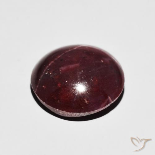 Grenat étoilé Rouge foncé naturelle Tour, 8.57 ct, Opaque