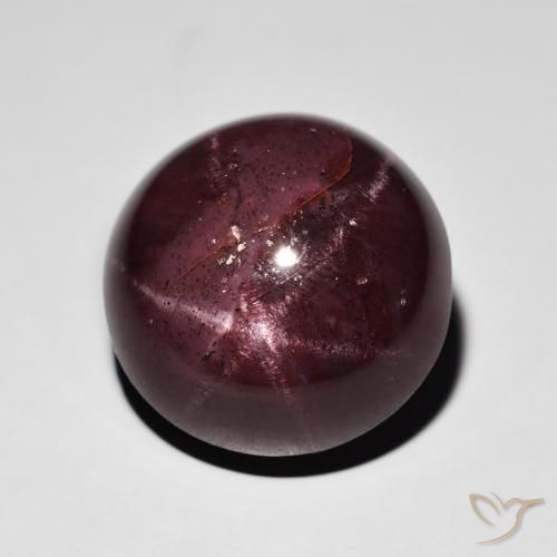 26.49ct Naturel Rouge acajou Grenat étoilé, Tour, Opaque