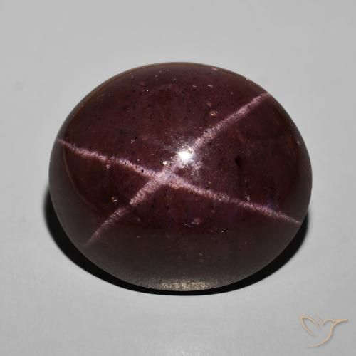 57.92ct Naturel Rouge acajou Grenat étoilé, ovale, Opaque