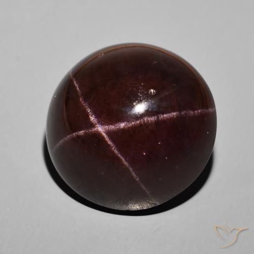 Grenat étoilé Rouge foncé naturelle Tour, 62.52 ct, Opaque