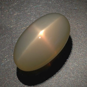 Pierre de lune étoilée Crème naturelle Transparent, 41.03 ct, Transparent / Translucide