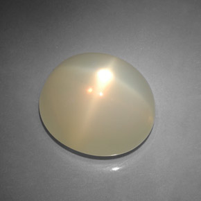 Pierre de lune étoilée Crème naturelle Transparent, 23.64 ct, Transparent / Translucide