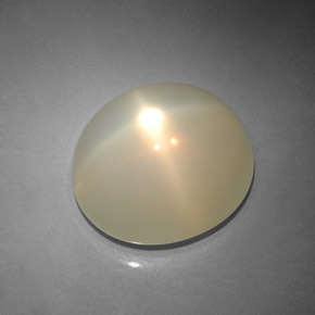 Pierre de lune étoilée Crème naturelle Transparent, 23.64 ct, Transparent / Translucide