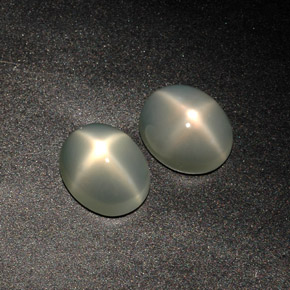 Achetez naturel ct vert pierre de lune étoilée gems, transparent, en provenance inde chez gemselect. en stock, livraison internationale!