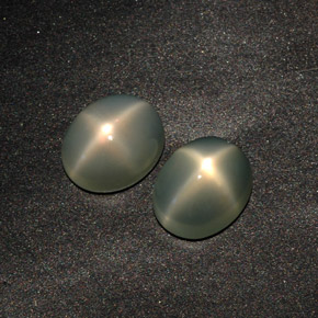 Achetez naturel ct vert pierre de lune étoilée gems, transparent, en provenance inde chez gemselect. en stock, livraison internationale!