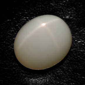 Pierre de lune étoilée crème naturelle transparent, 16,36 ct, transparent / translucide