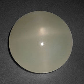 Pierre de lune étoilée Crème naturelle Transparent, 10.42 ct, Transparent / Translucide