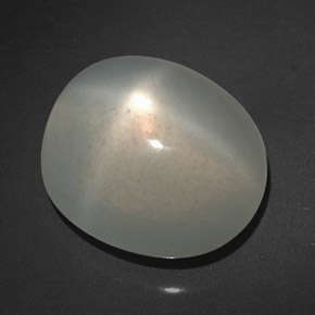 Pierre de lune étoilée Blanc laiteux naturelle Transparent, 10.54 ct, Transparent / Translucide