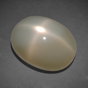 Pierre de lune étoilée Blanc laiteux naturelle Transparent, 13.07 ct, Transparent / Translucide