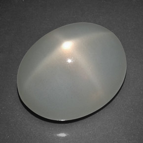 Pierre de lune étoilée Crème naturelle Transparent, 16.80 ct, Transparent / Translucide
