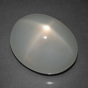 Pierre de lune étoilée Crème naturelle Transparent, 16.80 ct, Transparent / Translucide