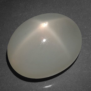 Pierre de lune étoilée Crème naturelle Transparent, 18.58 ct, Transparent / Translucide