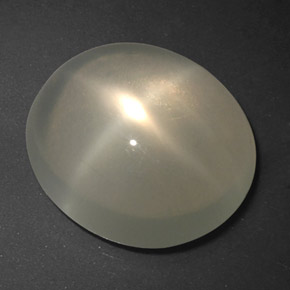 Pierre de lune étoilée Crème naturelle Transparent, 6.57 ct, Transparent / Translucide