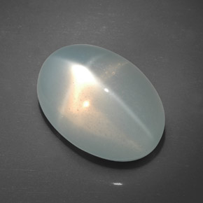 Pierre de lune étoilée crème naturelle transparent, 24,20 ct, transparent / translucide