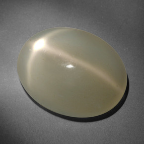 Pierre de lune étoilée Crème naturelle Coupe ovale, 23.66 ct, Translucide