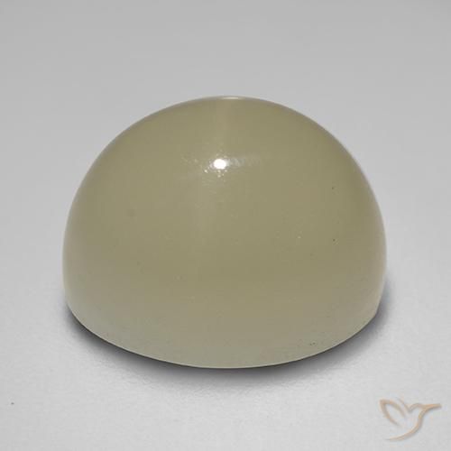Pierre de lune étoilée Brun café léger naturelle ovale, 7.26 ct, Translucide