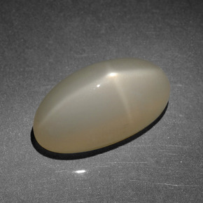 Pierre de lune étoilée Brun chaud et léger naturelle Coupe ovale, 8.52 ct, Translucide