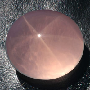 Quartz rose étoilé rose naturelle transparent, 182,80 ct, transparent / translucide
