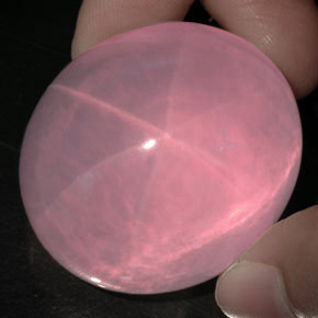 Quartz rose étoilé Rose naturelle Transparent, 263.85 ct, Transparent / Translucide