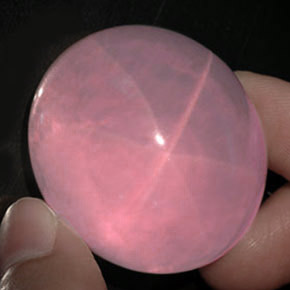 Quartz rose étoilé Rose naturelle Transparent, 263.85 ct, Transparent / Translucide