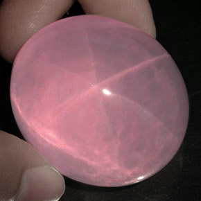 Quartz rose étoilé Rose naturelle Transparent, 263.85 ct, Transparent / Translucide