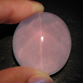 Quartz rose étoilé rose naturelle transparent, 101,45 ct, transparent / translucide