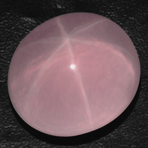 Quartz rose étoilé rose naturelle transparent, 85,90 ct, transparent / translucide