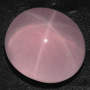 Quartz rose étoilé rose naturelle transparent, 85,90 ct, transparent / translucide