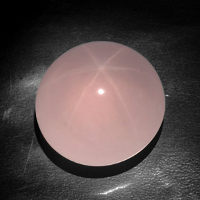 Quartz rose étoilé rose naturelle transparent, 138,05 ct, transparent / translucide