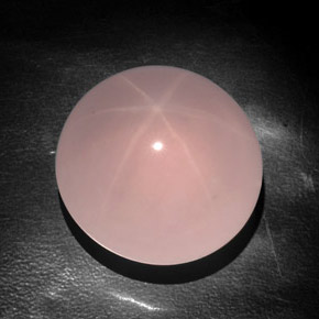 Quartz rose étoilé rose naturelle transparent, 138,05 ct, transparent / translucide