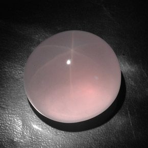 Quartz rose étoilé rose naturelle transparent, 147,25 ct, transparent / translucide